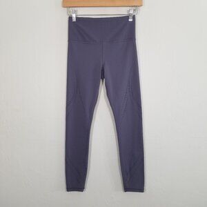 Athleta Elation Lasercut Tight Legging Purple Size XS